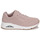Sko Dame Lave sneakers Skechers UNO Pink