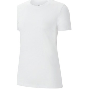 textil Dame T-shirts m. korte ærmer Nike Wmns Park 20 Hvid