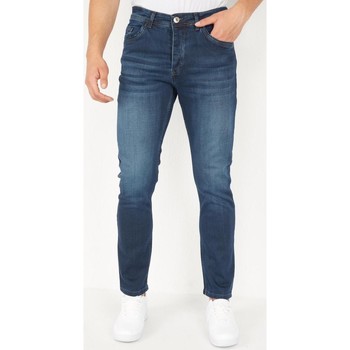 textil Herre Smalle jeans True Rise 126294249 Blå