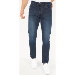 textil Herre Smalle jeans True Rise 126278205 Blå