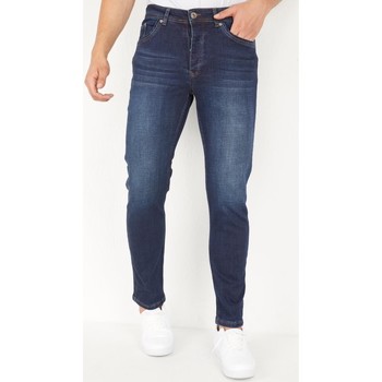 textil Herre Smalle jeans True Rise 126276833 Blå
