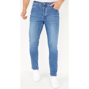 textil Herre Smalle jeans True Rise 126276301 Blå