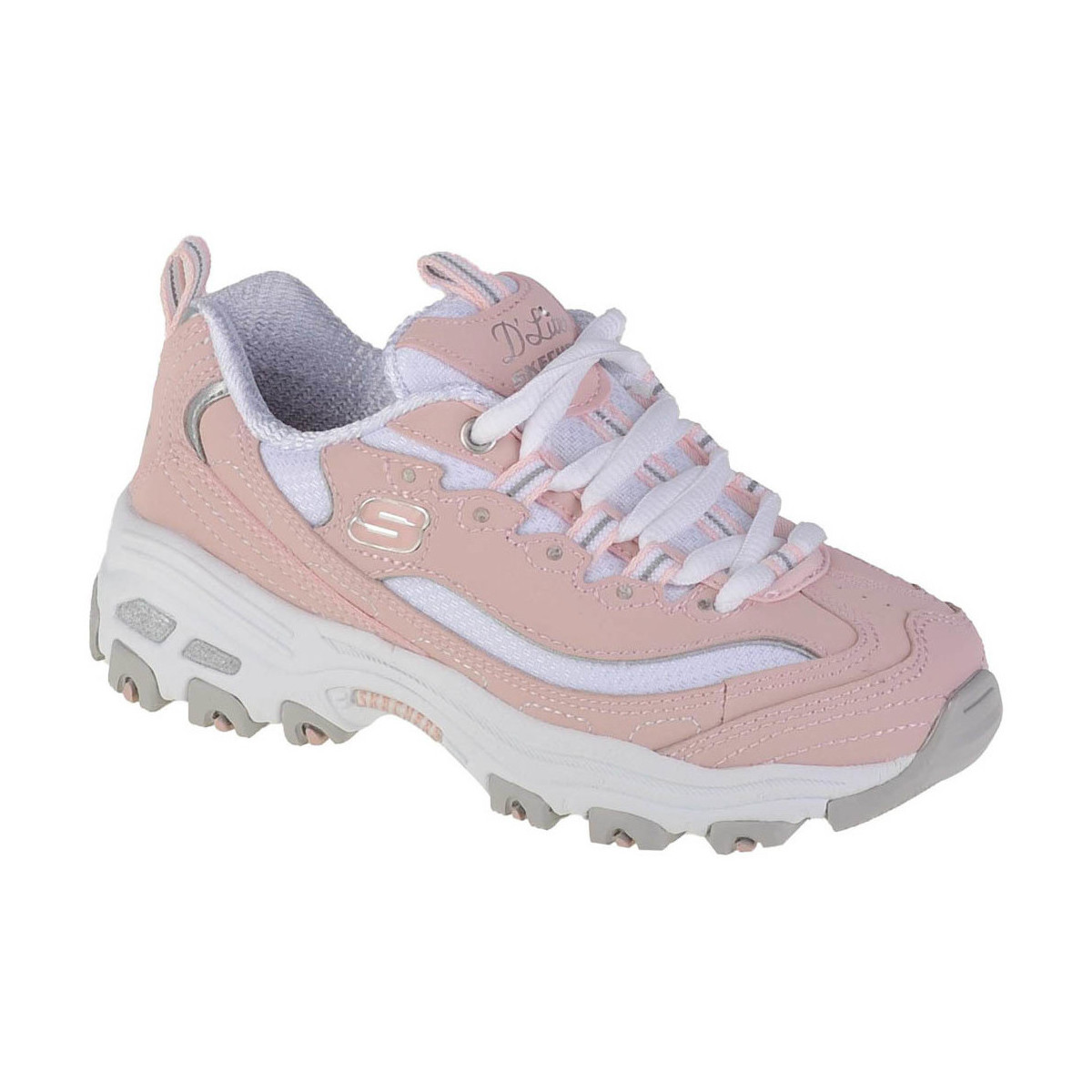 Sko Pige Lave sneakers Skechers D'Lites- Biggest Fan Pink