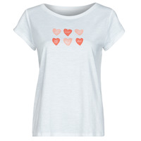 textil Dame T-shirts m. korte ærmer Esprit BCI Valentine S Hvid