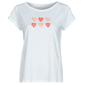 textil Dame T-shirts m. korte ærmer Esprit BCI Valentine S Hvid