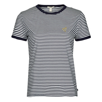 textil Dame T-shirts m. korte ærmer Esprit OCS Y/D STRIPE Marineblå