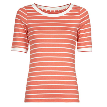 textil Dame T-shirts m. korte ærmer Esprit NOOS COO TEE Pink