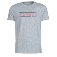 textil Herre T-shirts m. korte ærmer Esprit BCI N cn aw ss Grå