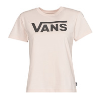 textil Dame T-shirts m. korte ærmer Vans FLYING V CREW TEE Pink