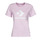 textil Dame T-shirts m. korte ærmer Converse Star Chevron Center Front Tee Lys / Ametyst