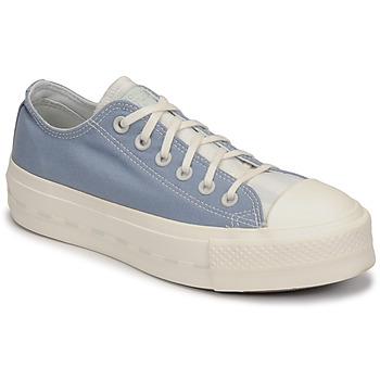 Sko Dame Lave sneakers Converse Chuck Taylor All Star Lift Crafted Folk Ox Blå