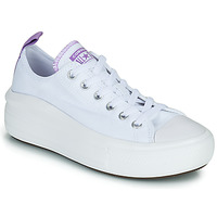Sko Pige Lave sneakers Converse Chuck Taylor All Star Move Canvas Color Ox Hvid