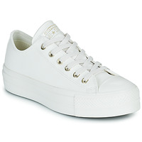Sko Dame Lave sneakers Converse Chuck Taylor All Star Lift Mono White Ox Hvid