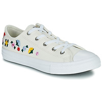 Sko Pige Lave sneakers Converse Chuck Taylor All Star Festival Broderie Ox Hvid
