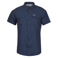 textil Herre Skjorter m. korte ærmer Columbia Utilizer II Solid Short Sleeve Shirt Collegiate / Navy