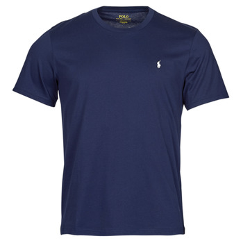textil Herre T-shirts m. korte ærmer Polo Ralph Lauren SS CREW Marineblå