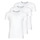 textil Herre T-shirts m. korte ærmer Polo Ralph Lauren CREW NECK X3 Hvid