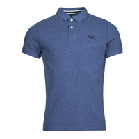 textil Herre Polo-t-shirts m. korte ærmer Superdry CLASSIC PIQUE POLO Lys / Blå