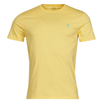 textil Herre T-shirts m. korte ærmer Polo Ralph Lauren K216SC08 Gul / Empire / Gul