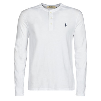 textil Herre Langærmede T-shirts Polo Ralph Lauren K216SC05 Hvid
