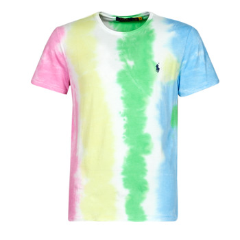 textil Herre T-shirts m. korte ærmer Polo Ralph Lauren K216SC67 Flerfarvet / Tie / Dye