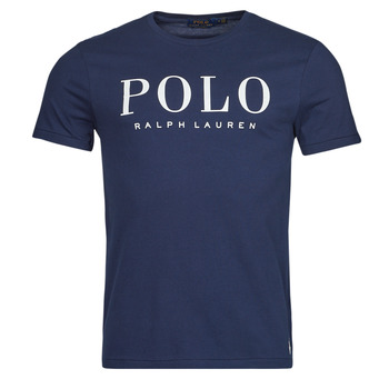 textil Herre T-shirts m. korte ærmer Polo Ralph Lauren G221SC35 Marineblå / Cruise / Navy