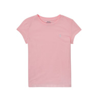 textil Pige T-shirts m. korte ærmer Polo Ralph Lauren ZORAMA Pink