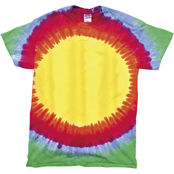 textil Børn T-shirts m. korte ærmer Colortone Sunrise Flerfarvet