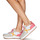 Sko Dame Lave sneakers Munich MASSANA SKY Hvid / Pink / Gul