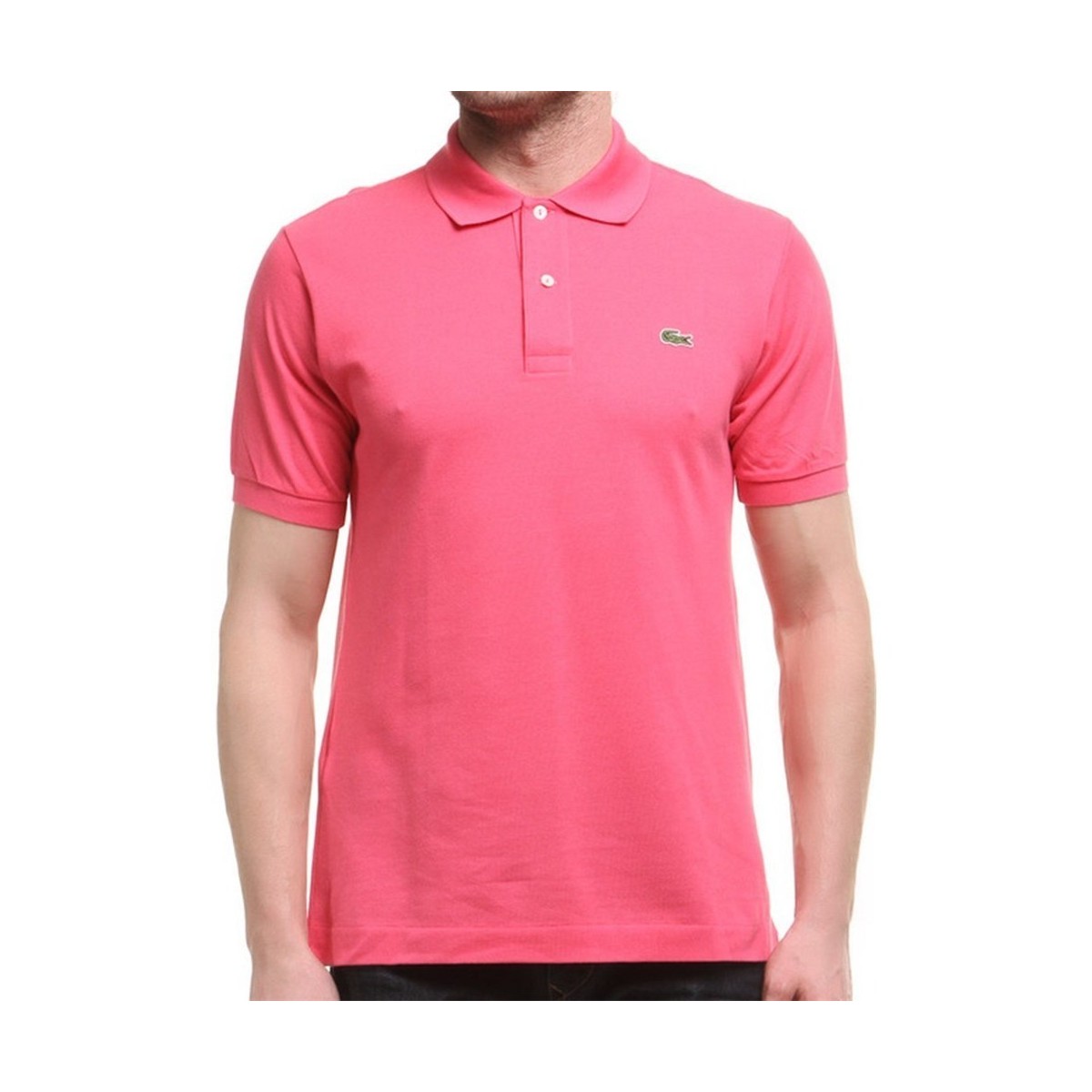 textil Herre T-shirts m. korte ærmer Lacoste L1212GMZ Pink