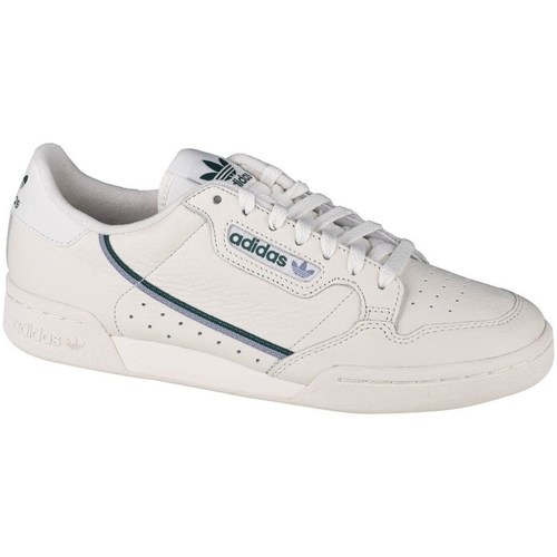 Sko Dame Lave sneakers adidas Originals Continental 80 Hvid