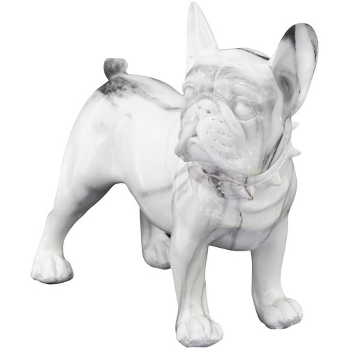 Indretning Små statuer og figurer Signes Grimalt Fransk Bulldog Figur Hvid
