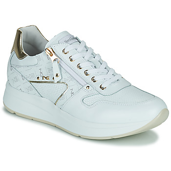 Sko Dame Lave sneakers NeroGiardini E218000D-707 Hvid / Sølv