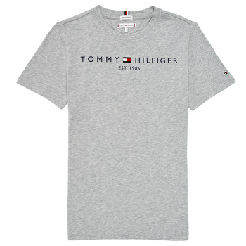 textil Børn T-shirts m. korte ærmer Tommy Hilfiger AIXADA Grå
