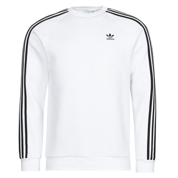 textil Herre Sweatshirts adidas Originals 3-STRIPES CREW Hvid