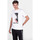 textil Herre T-shirts m. korte ærmer Les Hommes URG800P UG816 | Urban Life LHU Hvid