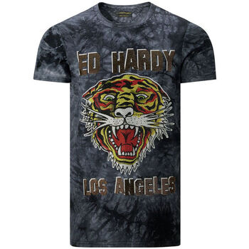 textil Herre T-shirts m. korte ærmer Ed Hardy - Los tigre t-shirt black Sort