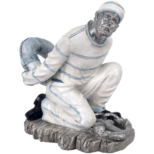 Indretning Små statuer og figurer Signes Grimalt Sømandsfigur Hvid