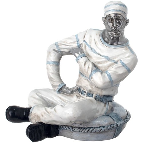 Indretning Små statuer og figurer Signes Grimalt Sømandsfigur Hvid