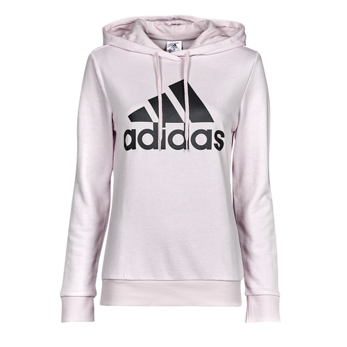 textil Dame Sweatshirts Adidas Sportswear BL FT HOODED SWEAT Almost / Pink / Sort