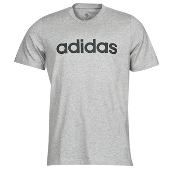 textil Herre T-shirts m. korte ærmer adidas Performance LIN SJ T-SHIRT Medium / Grå / Lyng