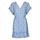 textil Dame Korte kjoler Le Temps des Cerises DIONY Azurblå