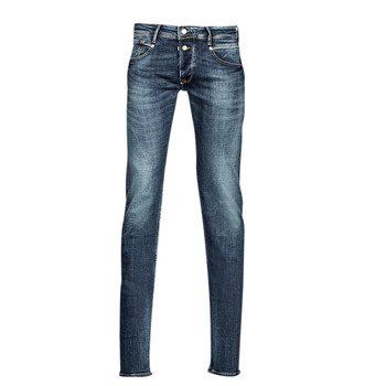 textil Herre Smalle jeans Le Temps des Cerises 711 Blå / Sort