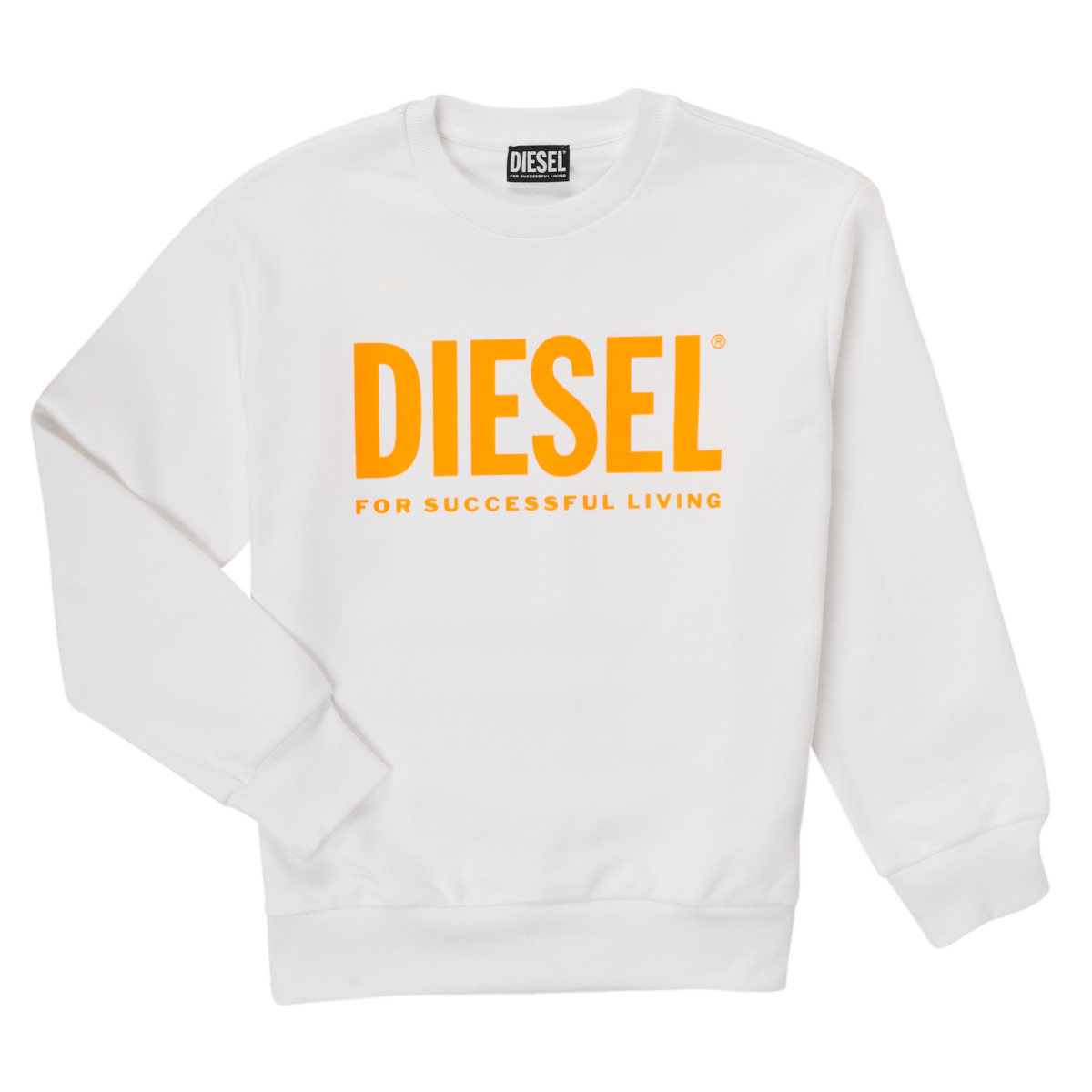 textil Børn Sweatshirts Diesel SCREWDIVISION-LOGOX Hvid
