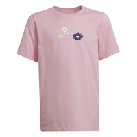 textil Pige T-shirts m. korte ærmer adidas Originals CATHERINE Pink