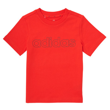 textil Dreng T-shirts m. korte ærmer adidas Performance ELORRI Rød