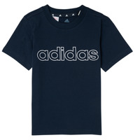 textil Dreng T-shirts m. korte ærmer adidas Performance LYZEO Marineblå