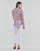 textil Dame Skjorter / Skjortebluser Lauren Ralph Lauren COURTENAY-LONG SLEEVE-BUTTON FRONT SHIRT Flerfarvet