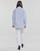 textil Dame Skjorter / Skjortebluser Lauren Ralph Lauren KOTTA-LONG SLEEVE-BUTTON FRONT SHIRT Hvid / Blå