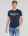 textil Herre T-shirts m. korte ærmer Pepe jeans ORIGINAL STRETCH Blå